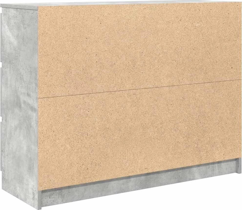 indauja Betonas Pilkas 100x35x76 cm Inžinierinė mediena