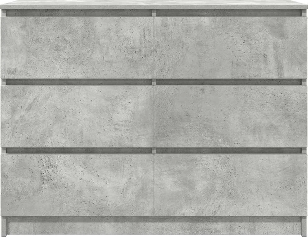 indauja Betonas Pilkas 100x35x76 cm Inžinierinė mediena