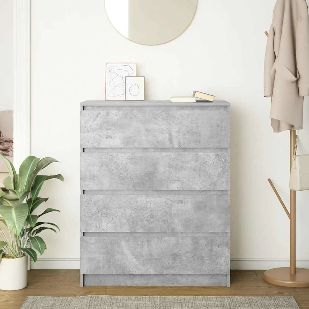 indauja Betonas Pilkas 80x35x99 cm Inžinierinė mediena