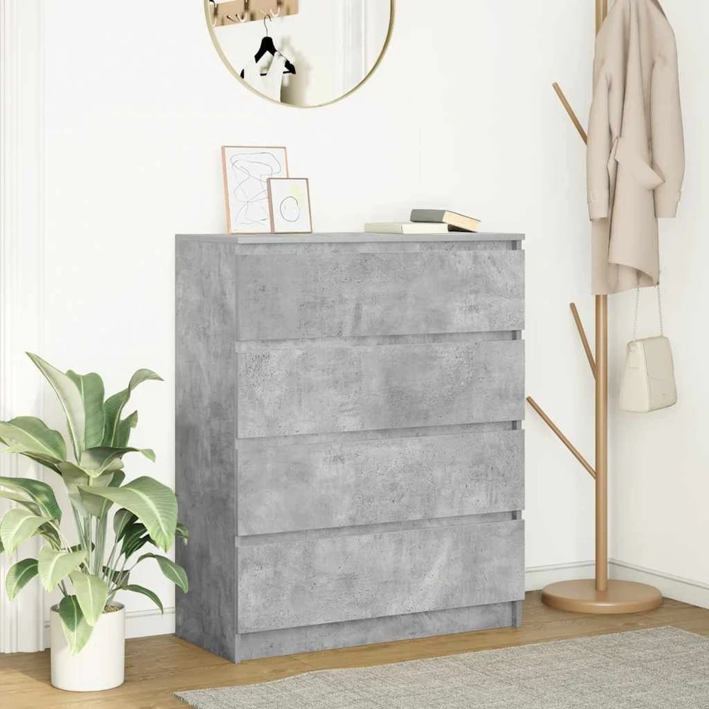 indauja Betonas Pilkas 80x35x99 cm Inžinierinė mediena