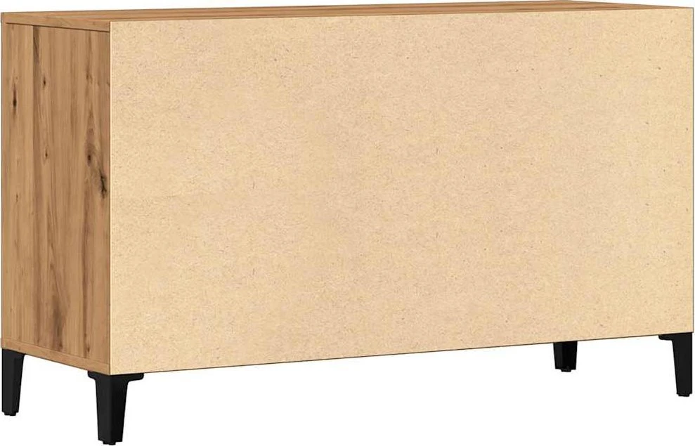 Šoninė spintelė, artisano ąžuolo, 100x36x60cm, apdirbta mediena