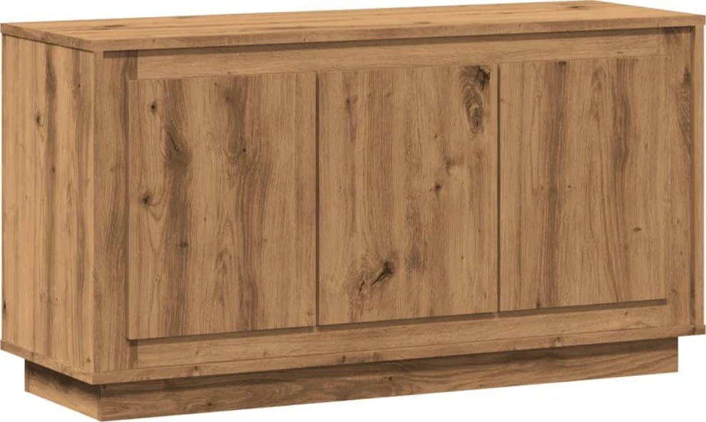 Šoninė spintelė, artisano ąžuolo, 102x35x55cm, apdirbta mediena