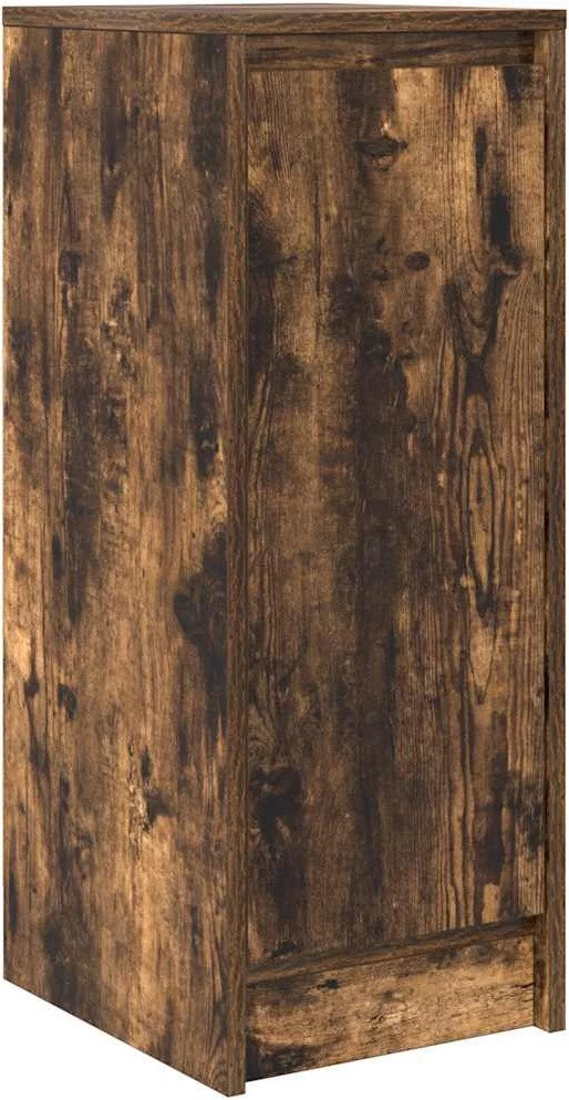Šoninė spintelė, dūminio ąžuolo, 29,5x34x76cm, apdirbta mediena