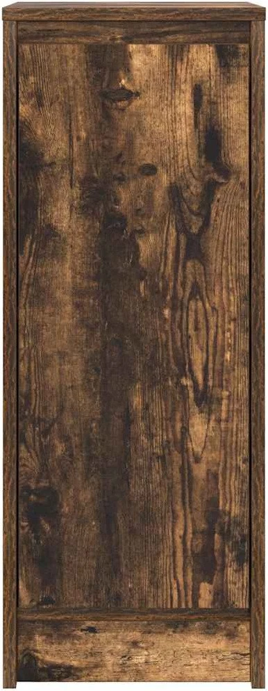 Šoninė spintelė, dūminio ąžuolo, 29,5x34x76cm, apdirbta mediena