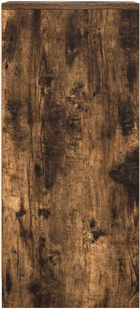 Šoninė spintelė, dūminio ąžuolo, 29,5x34x76cm, apdirbta mediena