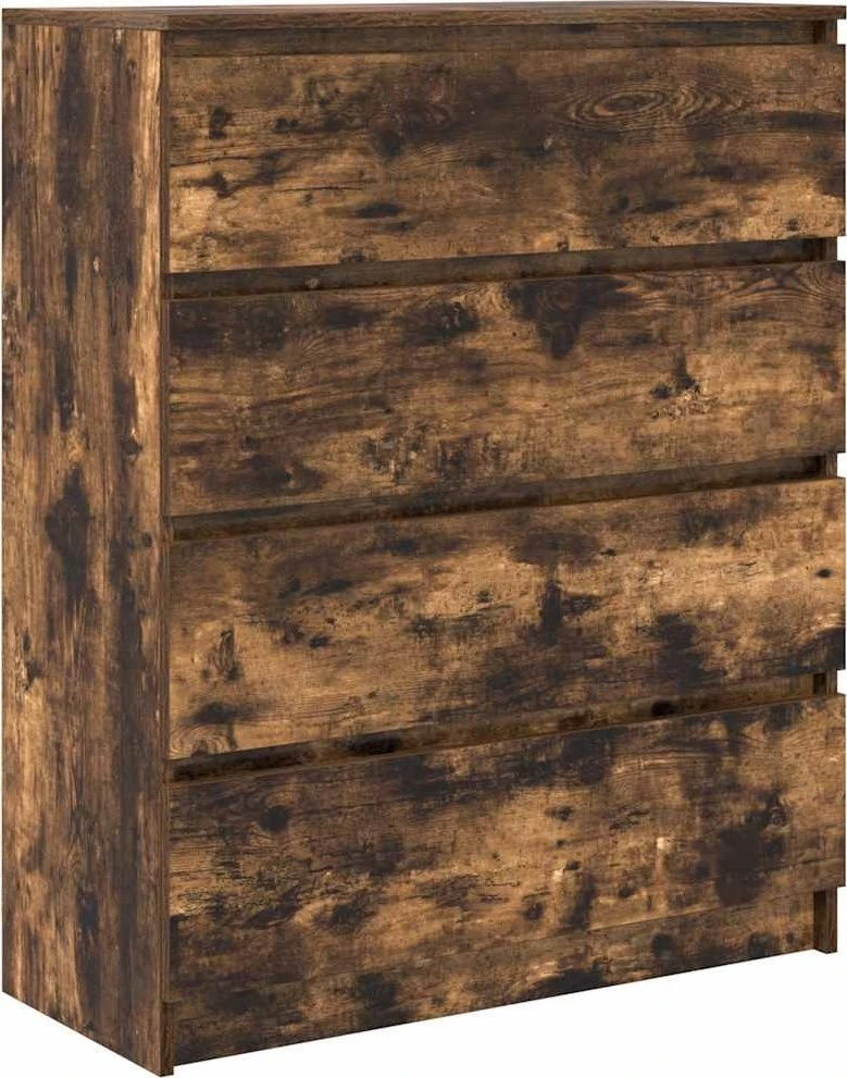 indauja rūkytas ąžuolas 80x35x99 cm inžinerinė mediena