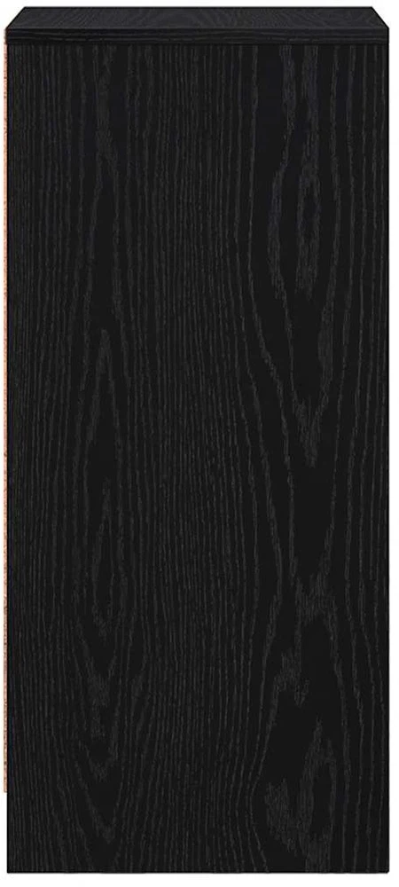 indauja juodas ąžuolas 29,5x34x76 cm inžinerinė mediena