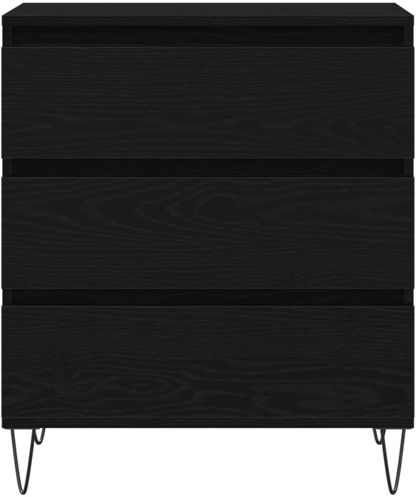 Kabalas Juodas ąžuolas 60 x 35 x 70 cm Apdirbta mediena