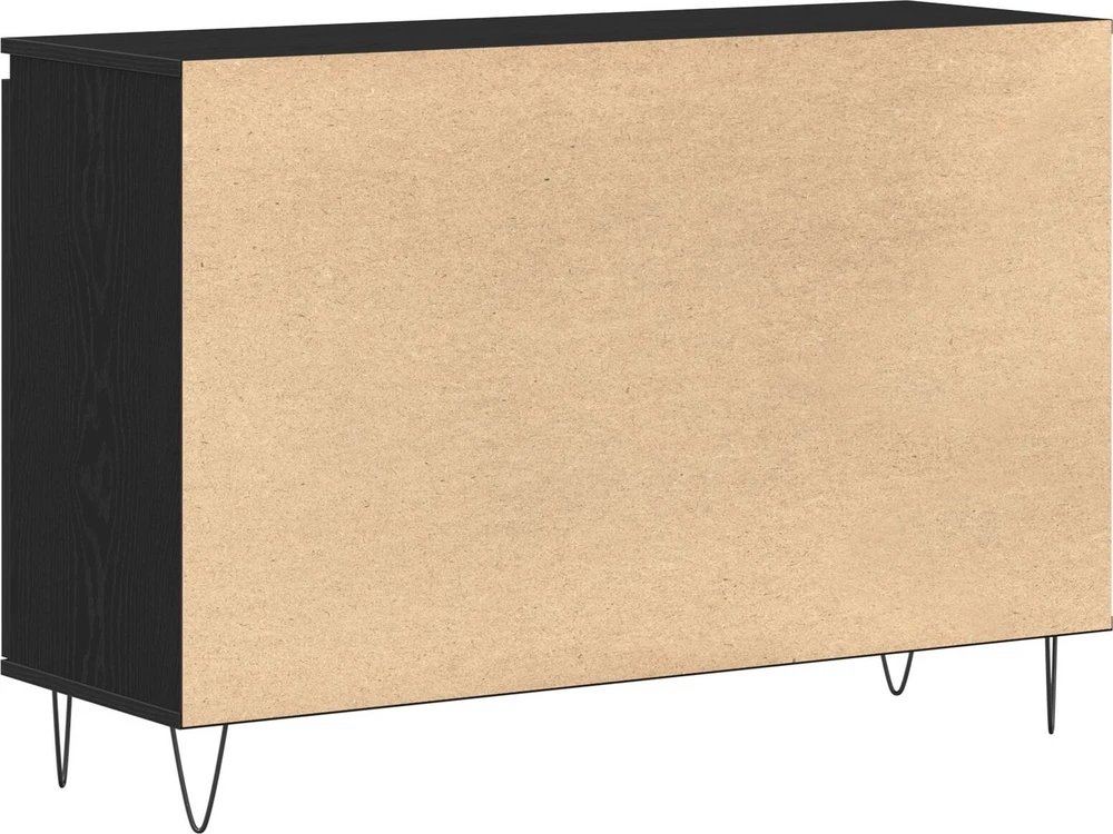 Kabalas Juodas ąžuolas 101,5 x 35 x 70 cm Apdirbta mediena