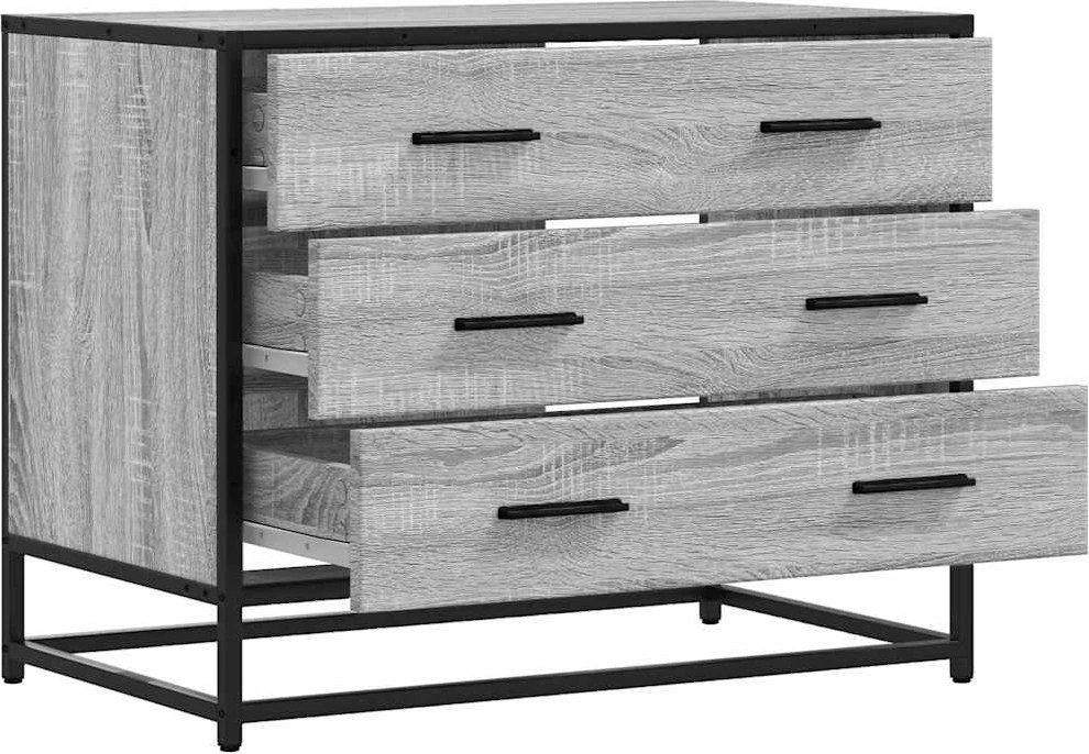 Stalčių spintelė Pilka Sonoma 70x41x56 cm Engineered Wood