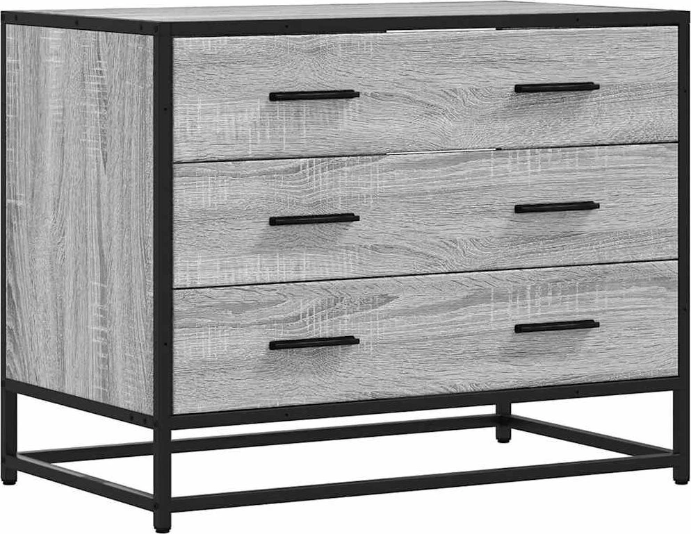 Stalčių spintelė Pilka Sonoma 70x41x56 cm Engineered Wood