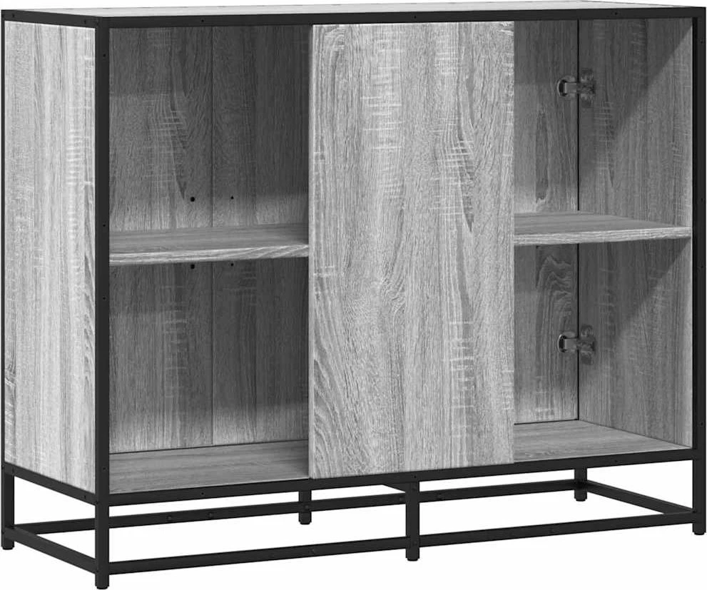 indauja Pilka Sonoma 94x35x76 cm Inžinierinė mediena