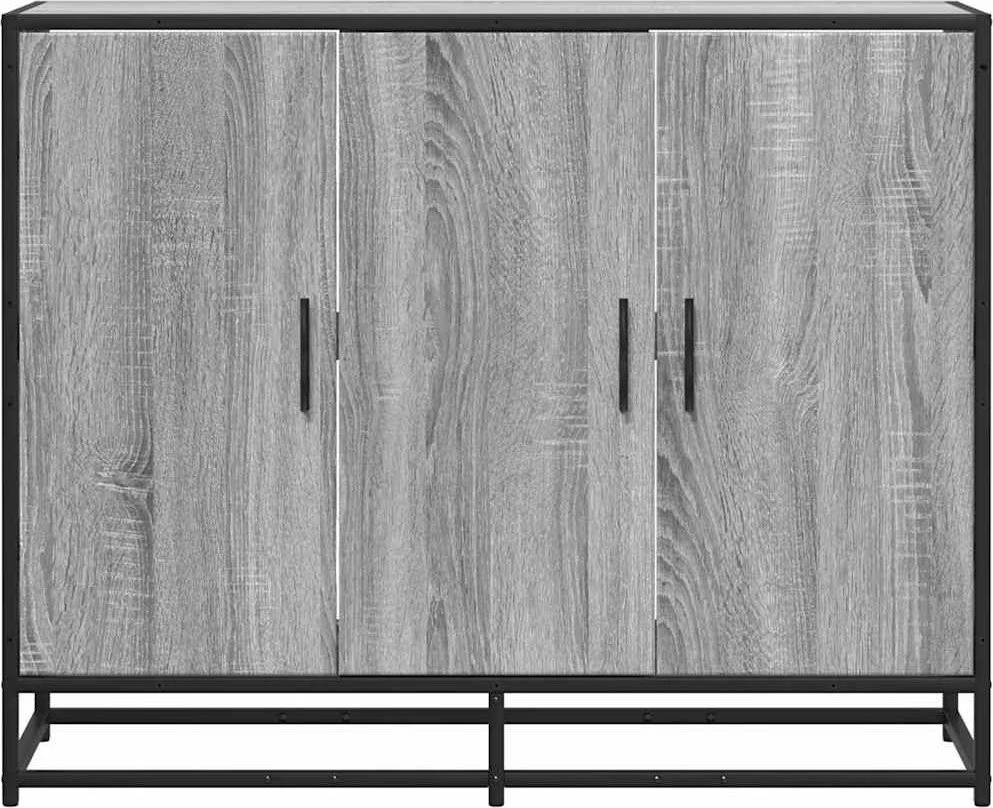 indauja Pilka Sonoma 94x35x76 cm Inžinierinė mediena