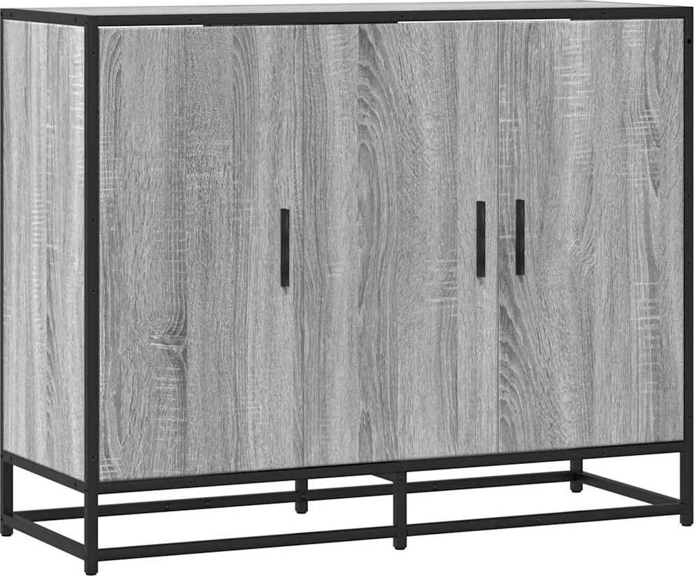 indauja Pilka Sonoma 94x35x76 cm Inžinierinė mediena
