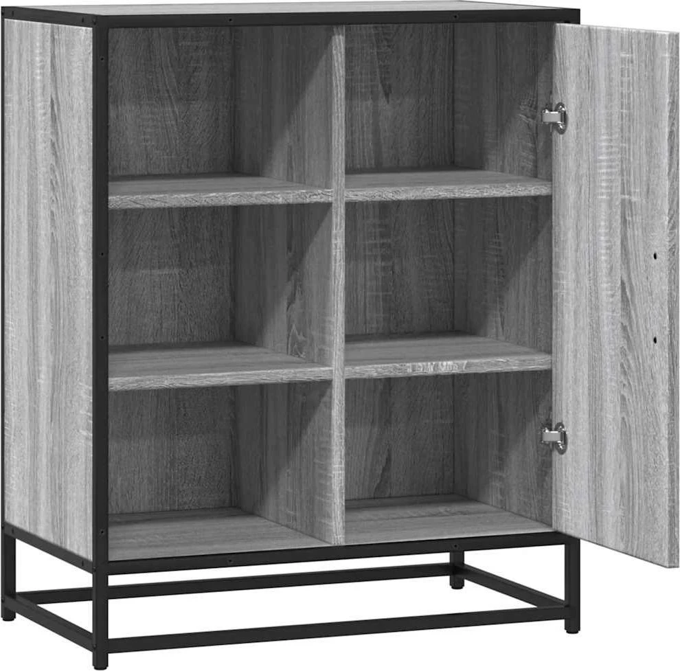 indauja Pilka Sonoma 62x35x76 cm Inžinierinė mediena
