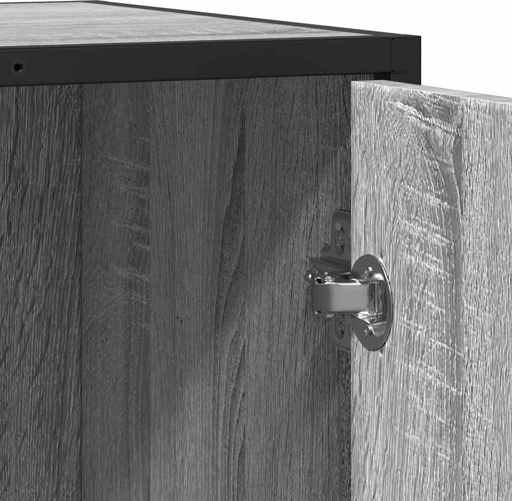 indauja Pilka Sonoma 62x35x76 cm Inžinierinė mediena