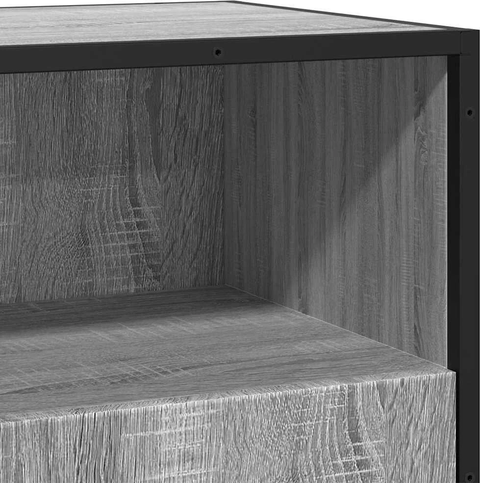 indauja Pilka Sonoma 68x35x76 cm Inžinierinė mediena