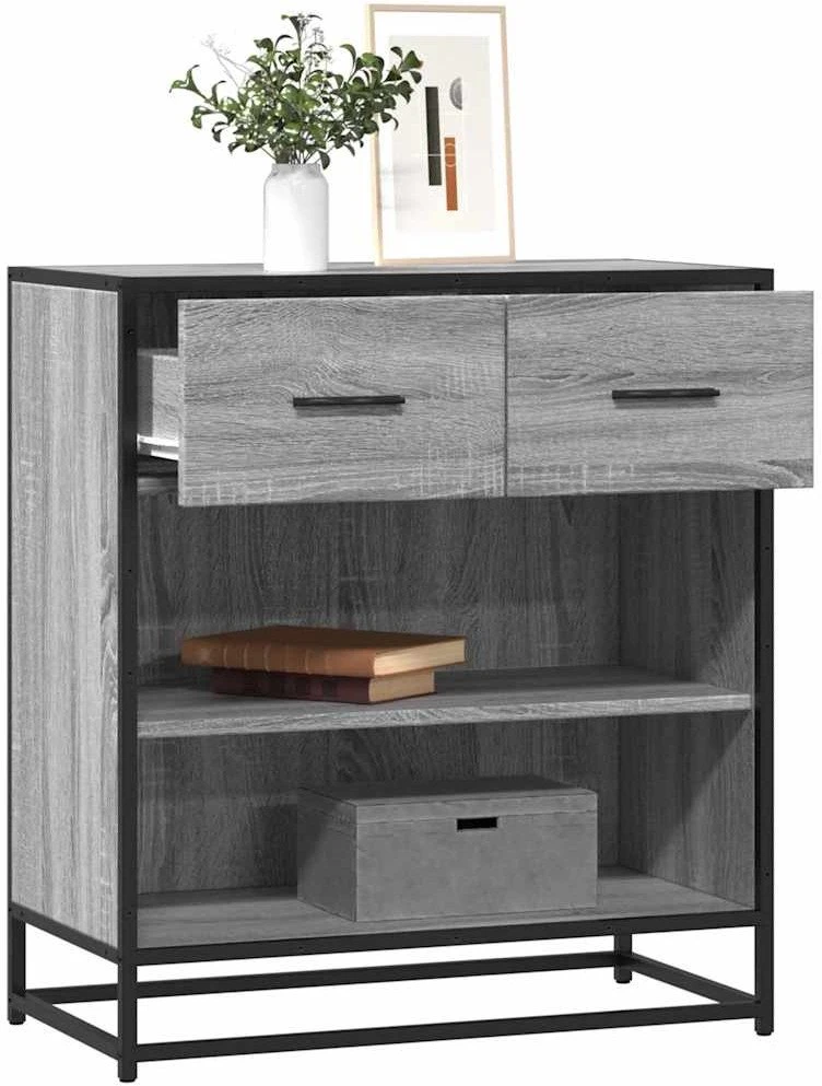 indauja Pilka Sonoma 68x35x76 cm Inžinierinė mediena