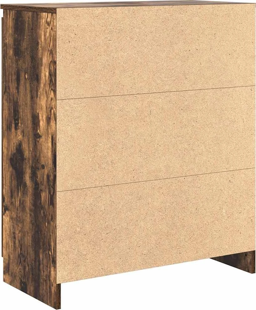 Šoninė spintelė su stalčiais, 71x35x84 cm, mediena