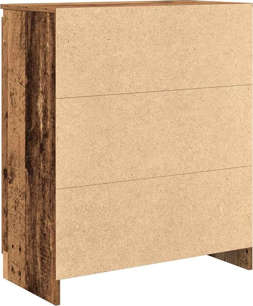 Šoninė spintelė su stalčiais, 71x35x84 cm, mediena