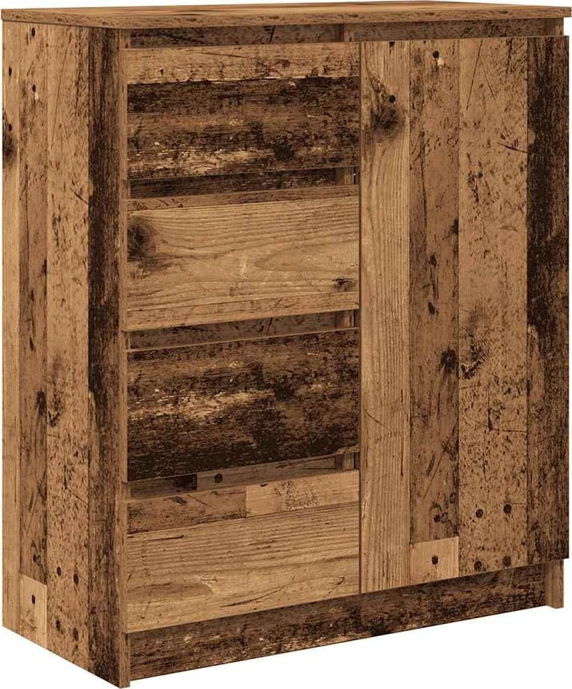 Šoninė spintelė su stalčiais, 71x35x84 cm, mediena