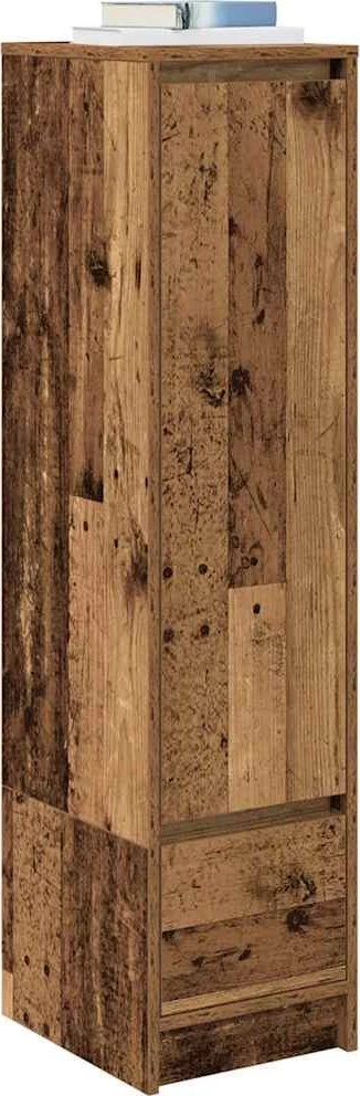 Komoda, sendintos medienos, 29,5x34x119,5 cm, apdirbta mediena