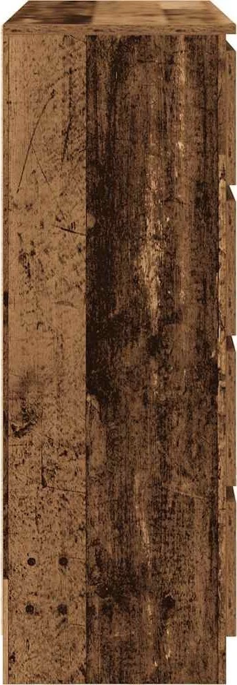 Šoninė spintelė, medienos, 100x35x99 cm, apdirbta mediena