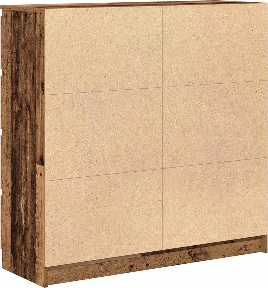 Šoninė spintelė, medienos, 100x35x99 cm, apdirbta mediena