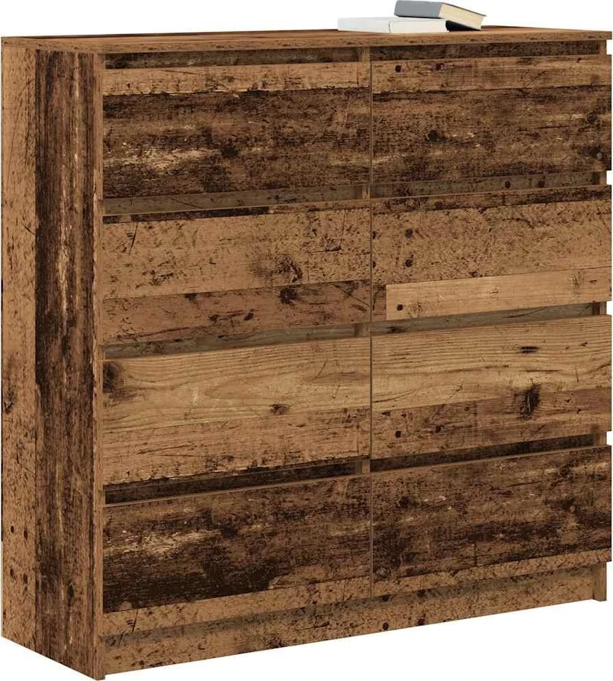Šoninė spintelė, medienos, 100x35x99 cm, apdirbta mediena