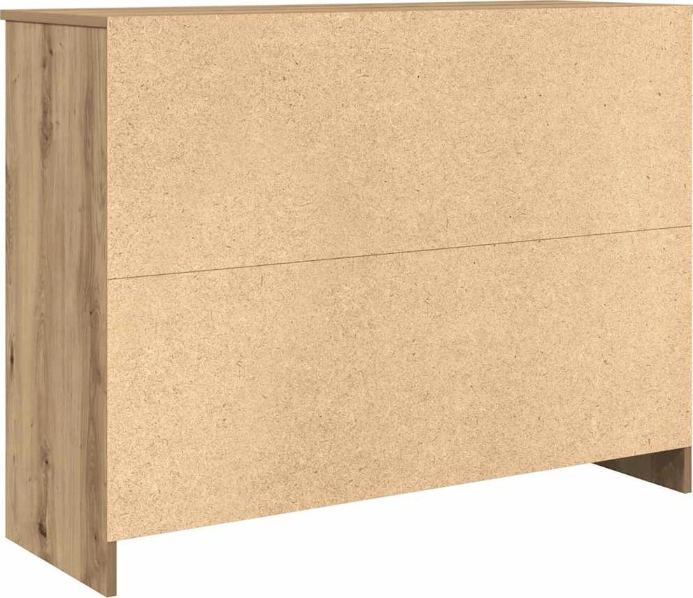 Šoninė spintelė su stalčiumi, 101x35x76 cm, mediena