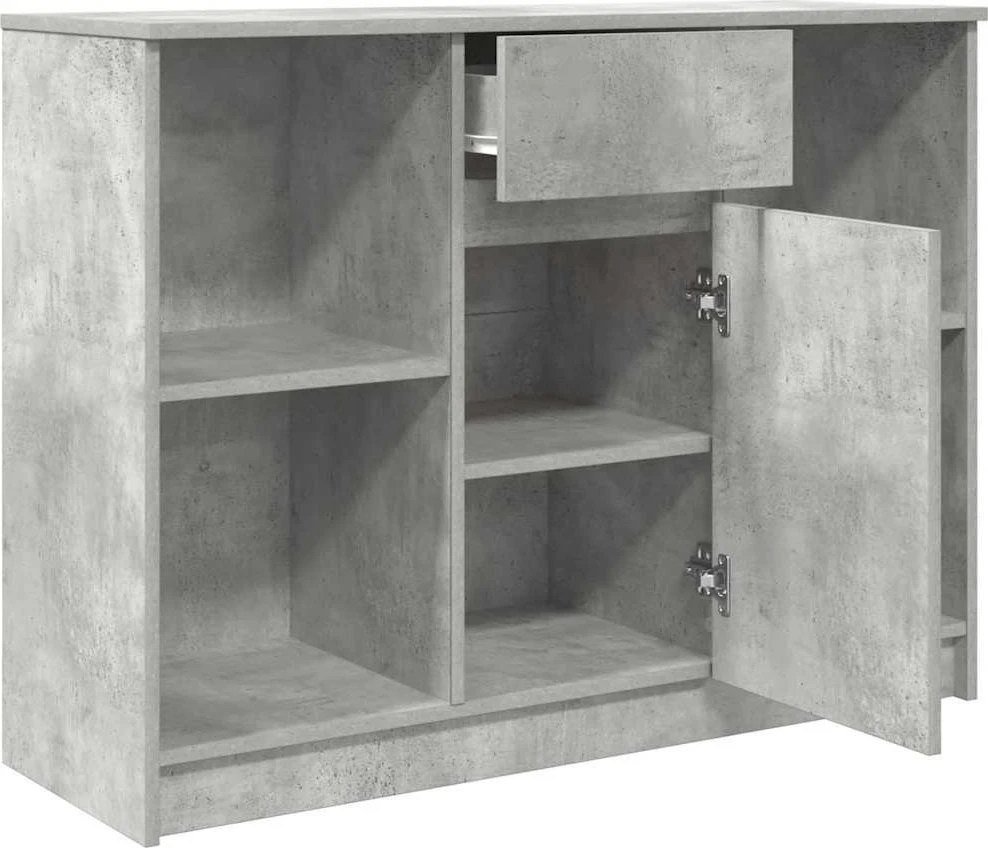 Šoninė spintelė su stalčiumi, 101x35x76 cm, mediena