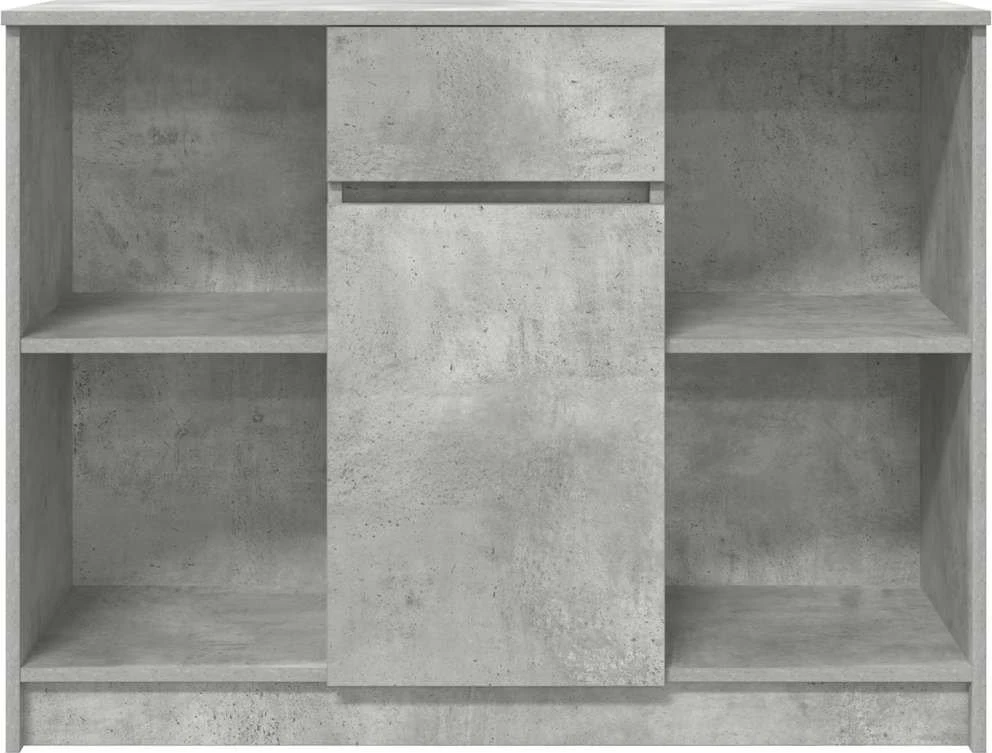 Šoninė spintelė su stalčiumi, 101x35x76 cm, mediena