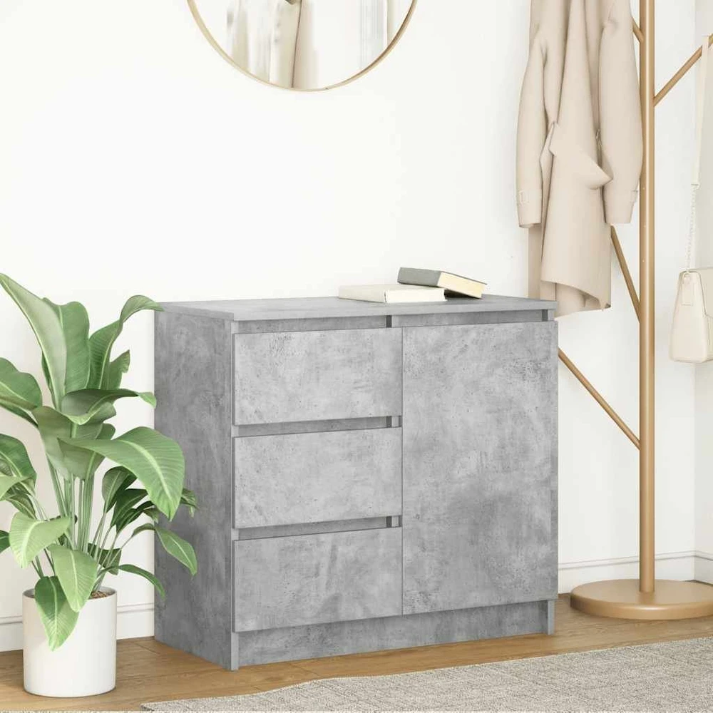 Šoninė spintelė su stalčiumi, 71x35x65 cm, mediena