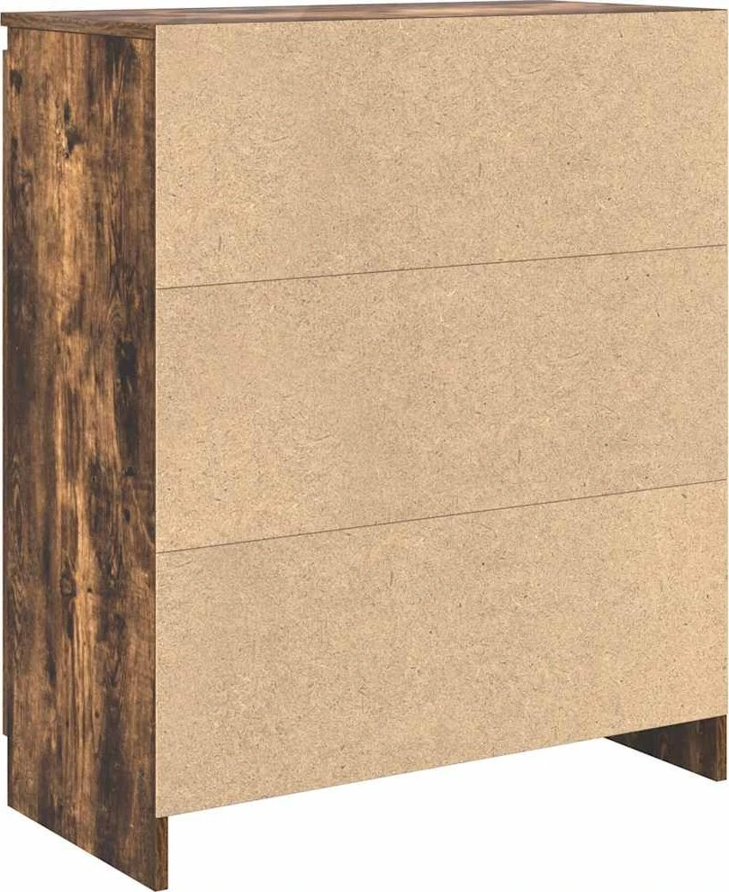 Šoninė spintelė su stalčiumi, 71x35x84 cm, mediena