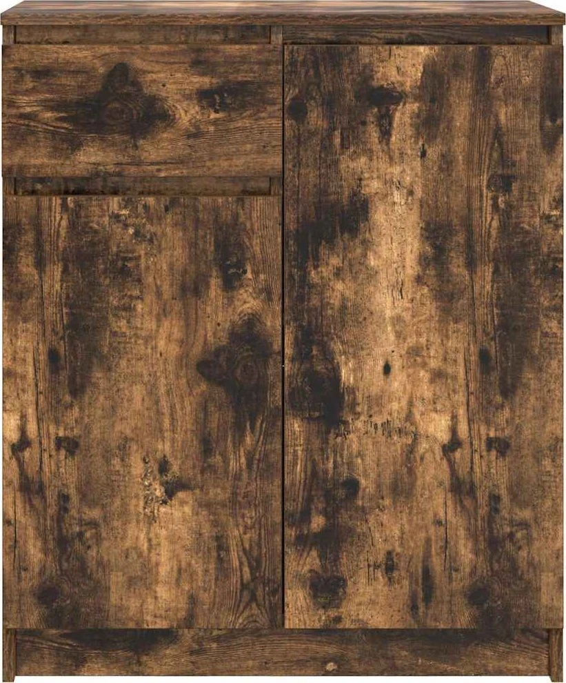 Šoninė spintelė su stalčiumi, 71x35x84 cm, mediena