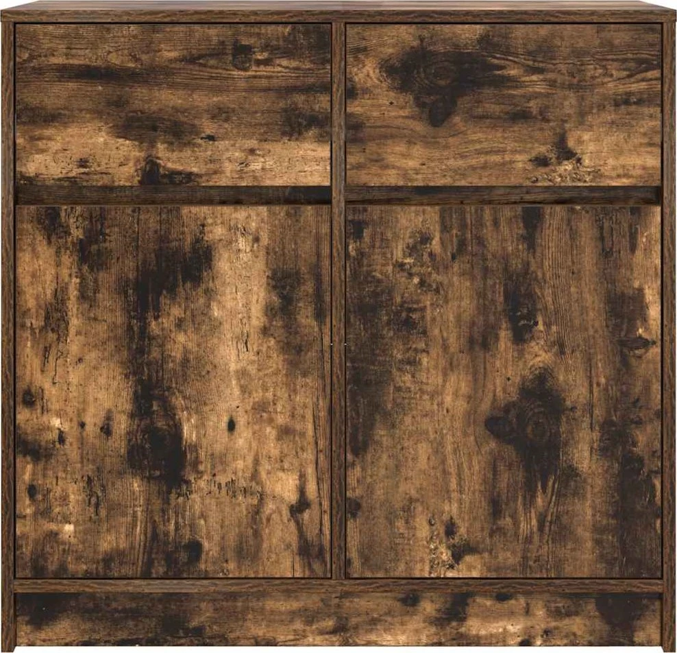 Šoninė spintelė su stalčiumi, 80x34x76 cm, mediena