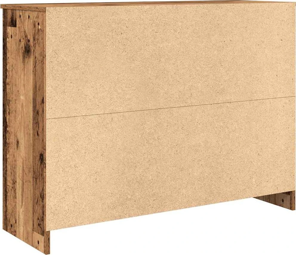 Šoninė spintelė su stalčiumi, 101x35x76 cm, mediena
