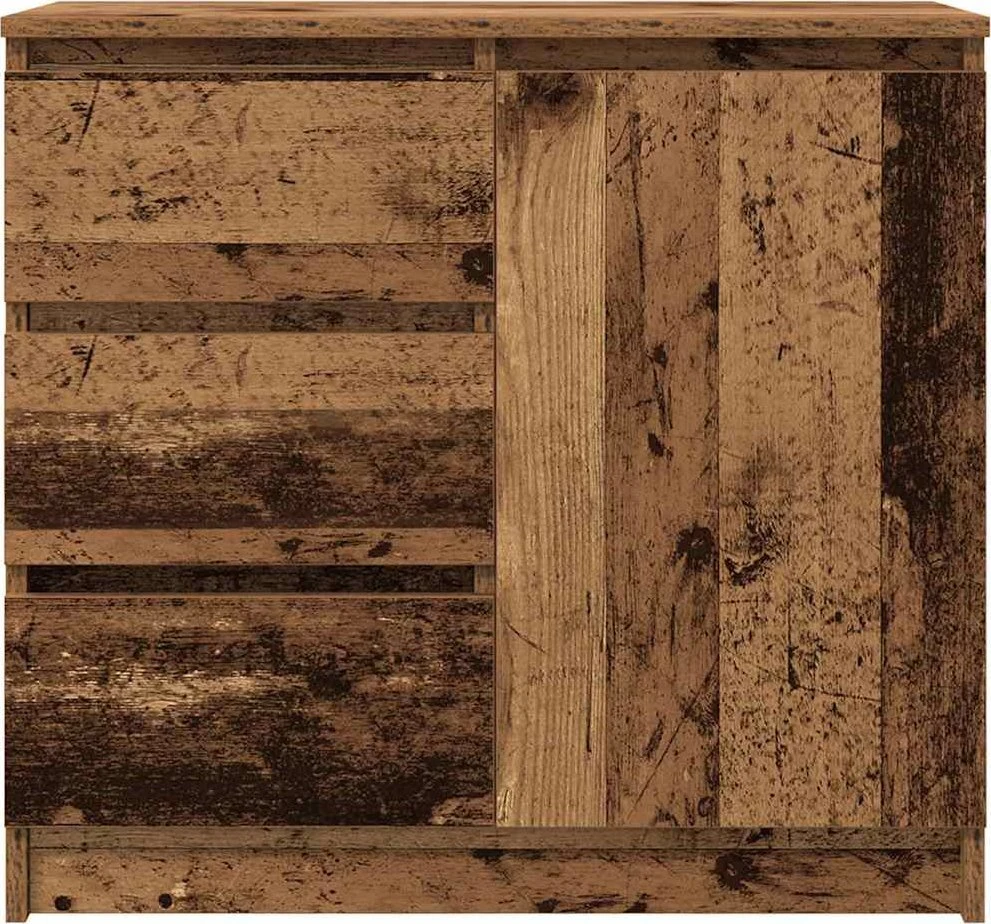 Šoninė spintelė su stalčiumi, 71x35x65 cm, mediena