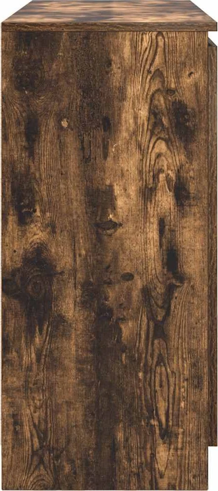 Šoninė spintelė su stalčiais, 100,5x35x76 cm, mediena