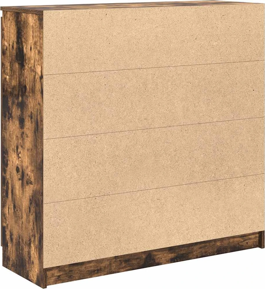 Šoninė spintelė su stalčiais, 100,5x35x98,5 cm, mediena