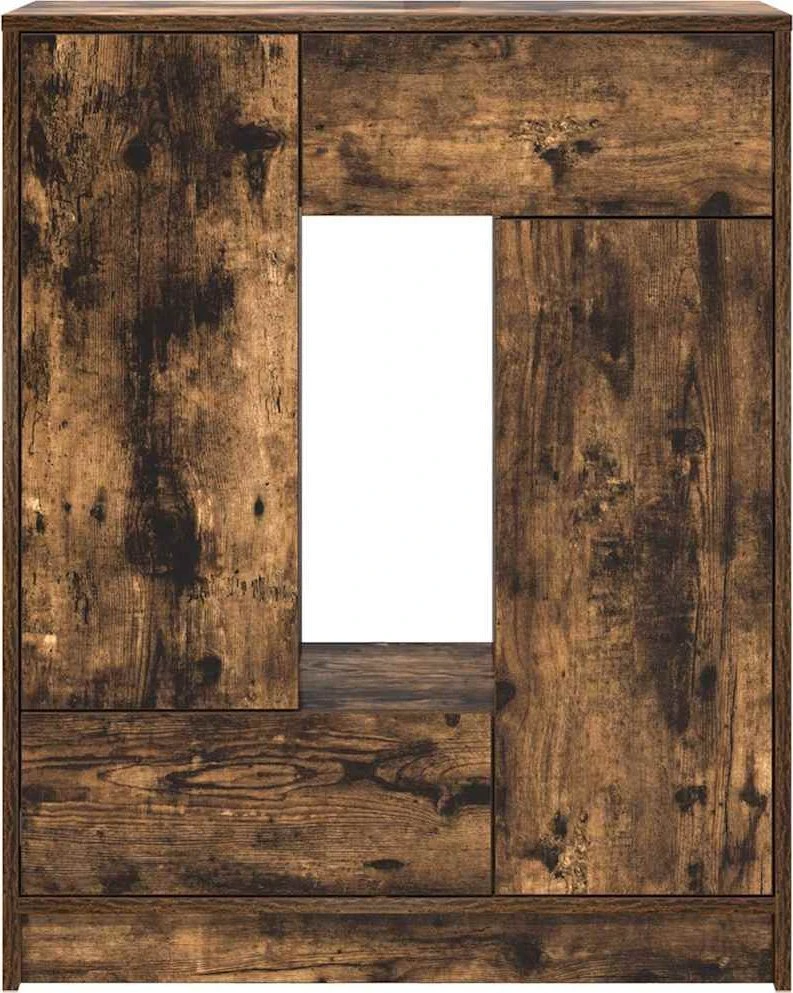 Šoninė spintelė su stalčiais ir durelėmis, 73x31x90 cm