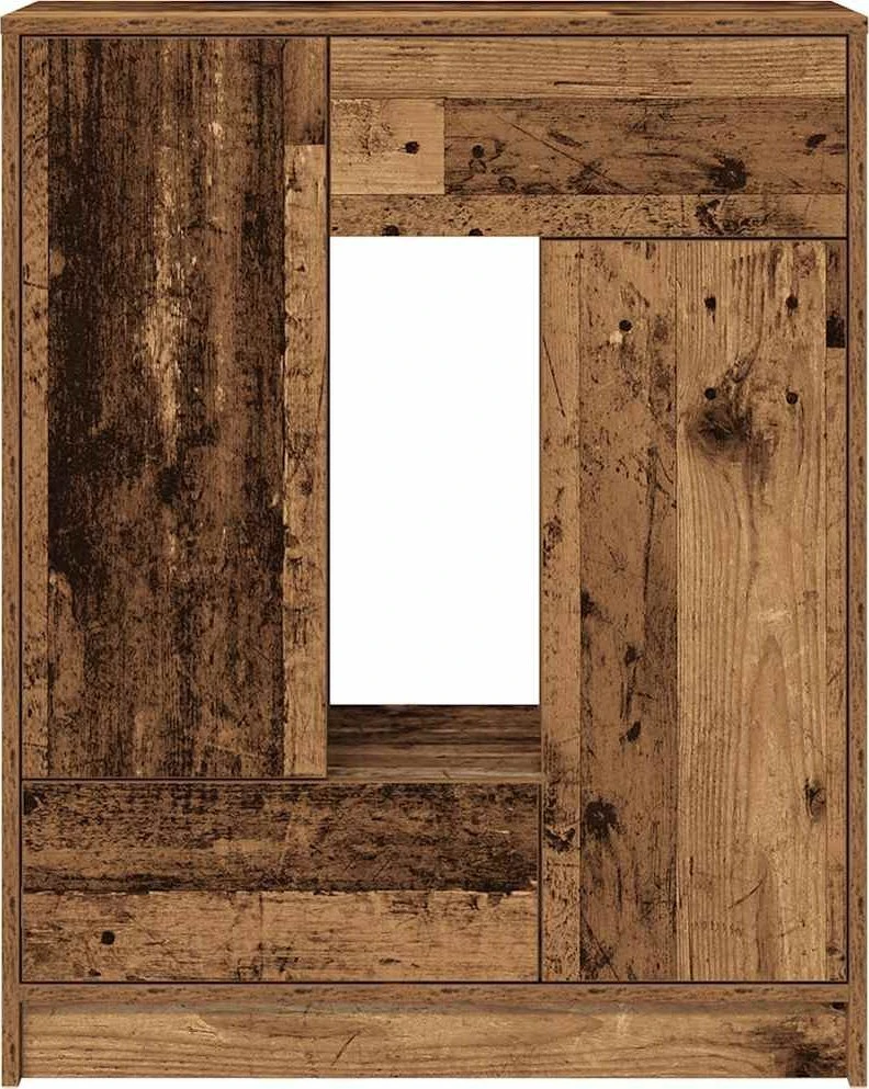 Šoninė spintelė su stalčiais ir durelėmis, 73x31x90 cm