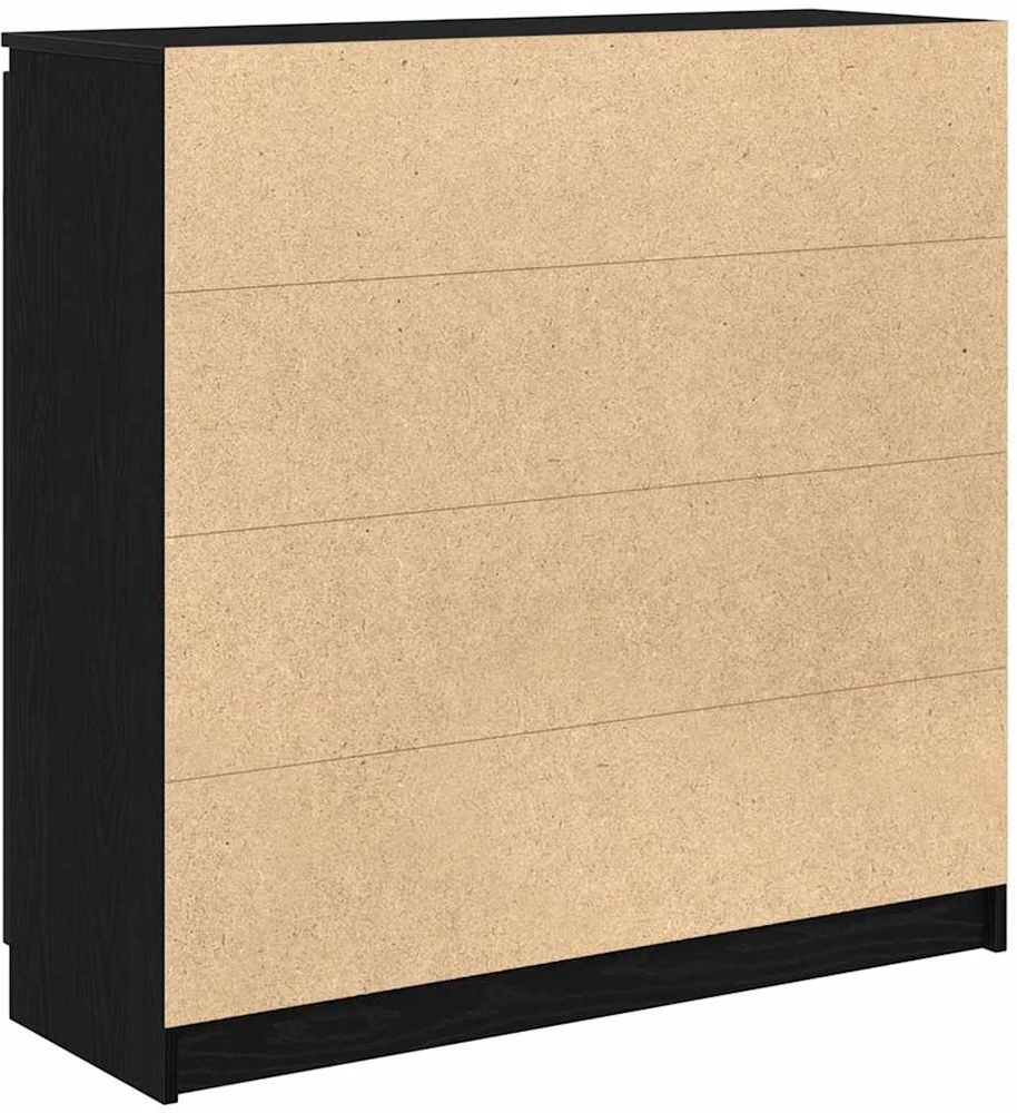 Šoninė spintelė su stalčiais, 100,5x35x98,5 cm, mediena