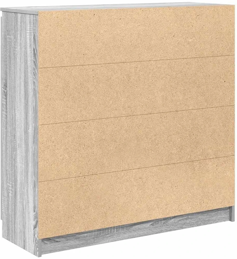 Šoninė spintelė su stalčiais, 100,5x35x98,5 cm mediena