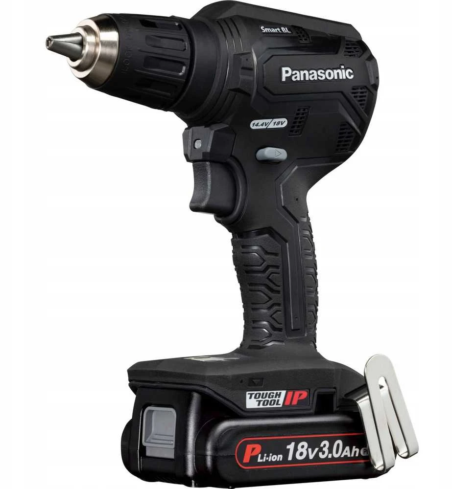 Panasonic gręžtuvas Kompaktiškas ir lengvas 18 V gręžtuvas-suktuvas Panasonic EY1DD1J18D, komplekte įkroviklis + 2 x akumuliatorius 18 V / 3,0 Ah