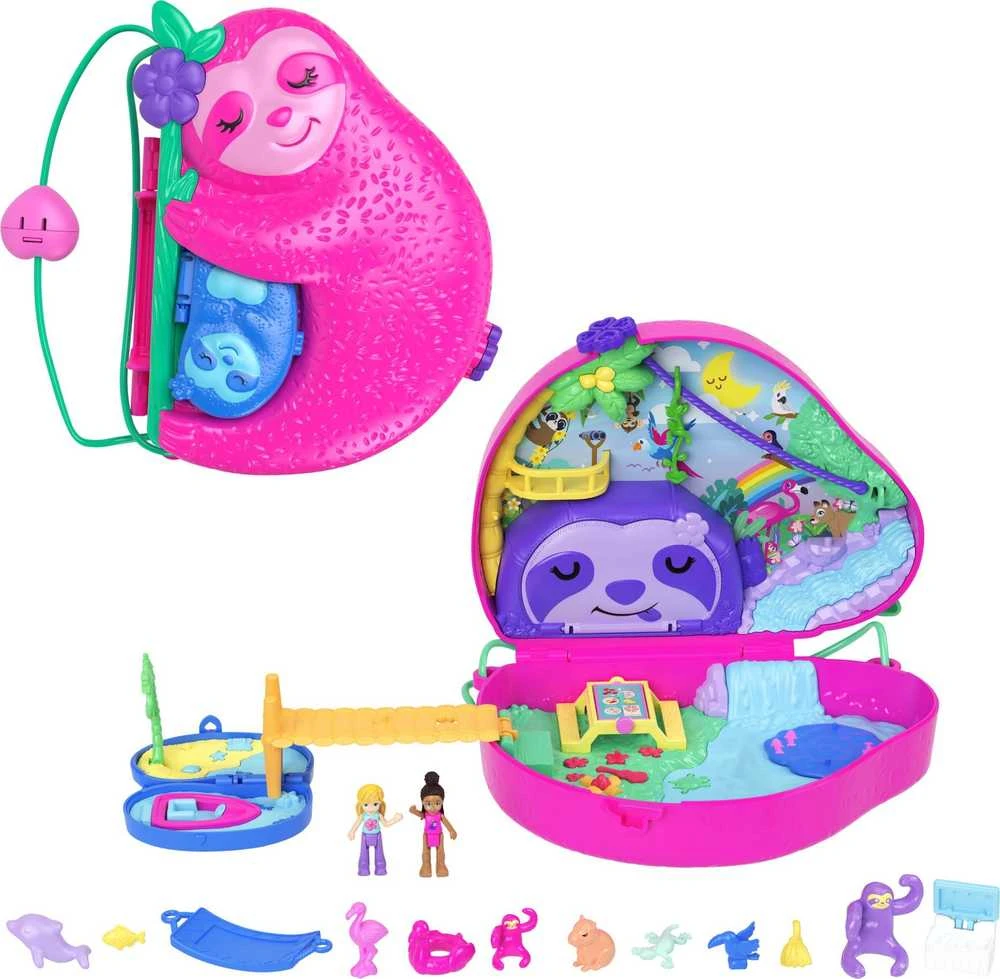 Mattel „Polly Pocket“ tinginuko pramogų rinkinys