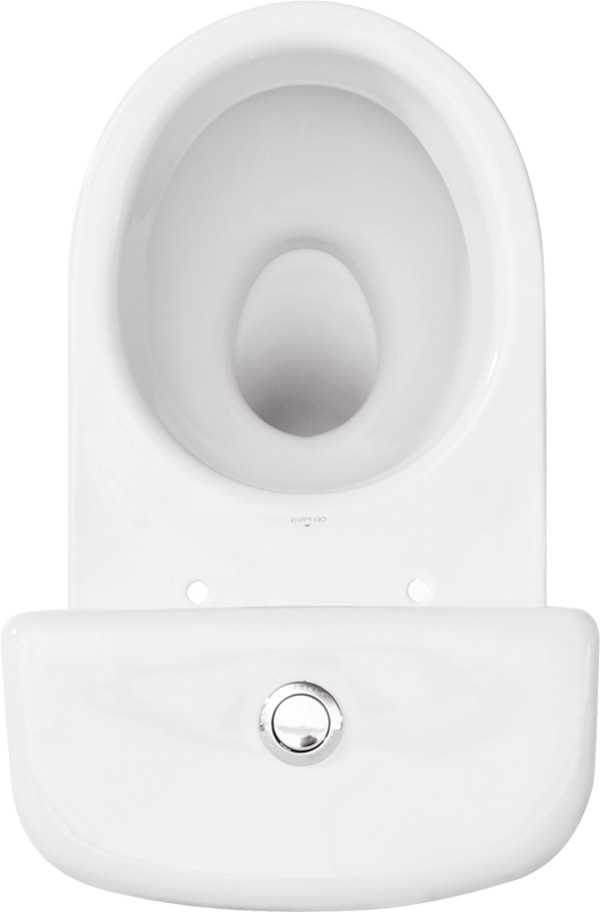 Cersanit Merida WC kompaktiškas komplektas 62,5 cm baltas (K03-014)