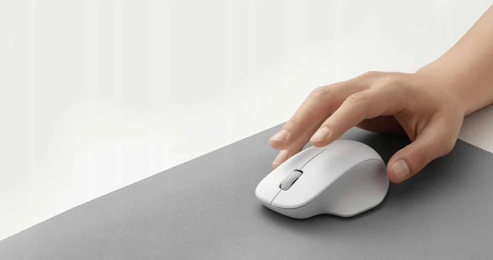 Xiaomi Pelė Comfort Edition | Wireless | 2.4GHz | Baltas