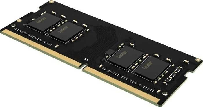 Lexar DDR4 16GB SODIMM atmintis, juoda plokštė