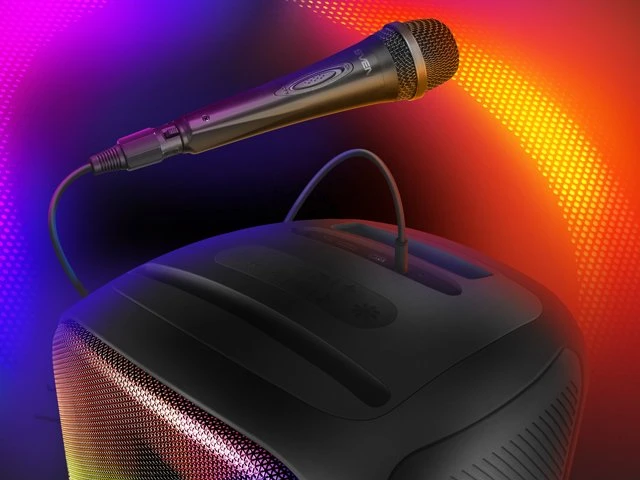 Garsiakalbis SVEN PS-555, juodas, galia 65 W (RMS), TWS, Bluetooth, USB, Micro SD, RC, ličio baterija